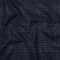 1 Yard Blue and Navy Plaid Wool Silk Cashmere Boucle Suiting Soft 60 inch Width